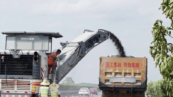 高速公路刨洗路面高速养护