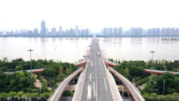 南昌高速公路延时摄影