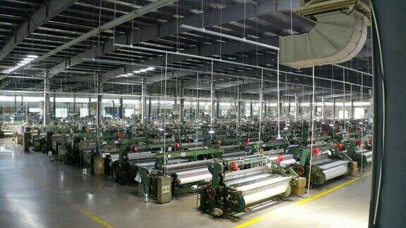 自动化纺织织布机器