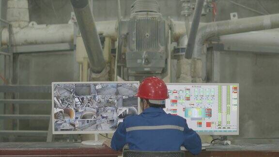 工业生产工人监测数据操作