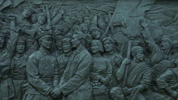南昌八一起义纪念碑浮雕