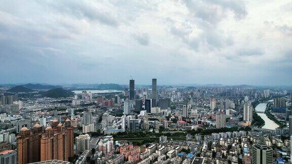 江苏徐州城市大景航拍