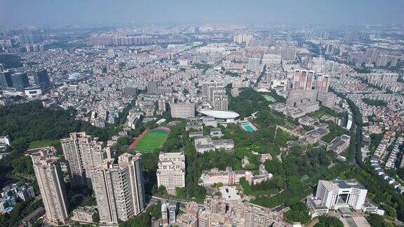 广东中山电子科技大学中山学院航拍