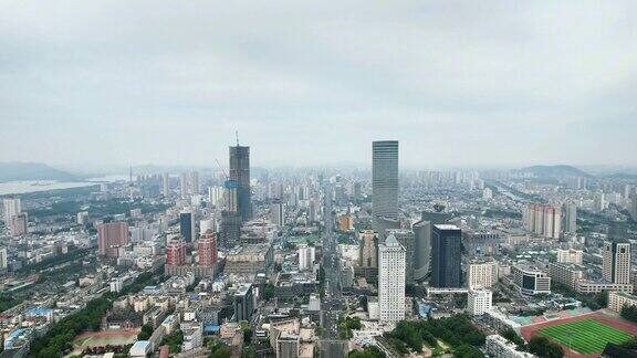 江苏徐州城市最高楼建筑航拍