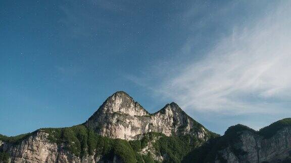 4k山顶星空延时