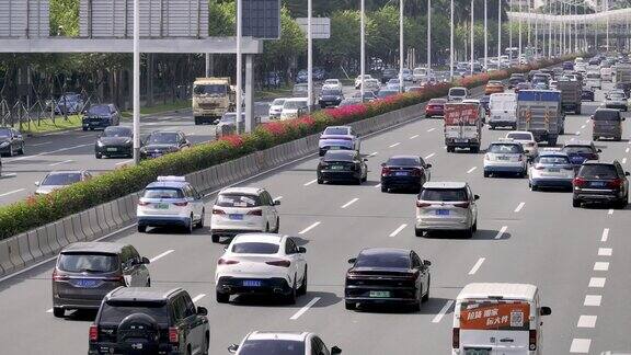 深圳道路交通 梅观大道