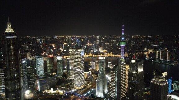 上海夜景航拍