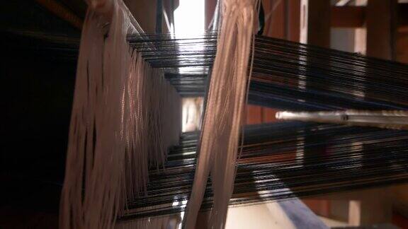 手工艺精华：传统纺织棉线制作