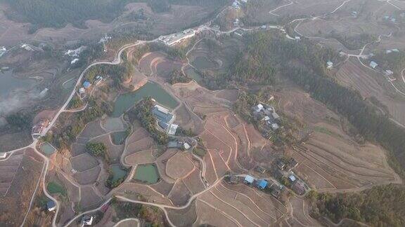 非遗酱料生产基地 酱园酱油厂航拍