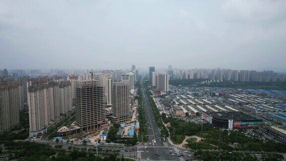 安徽蚌埠城市风光建筑航拍4