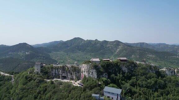 潍坊青州云门山风景区航拍