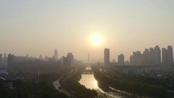 中国江西省南昌市的城市风景