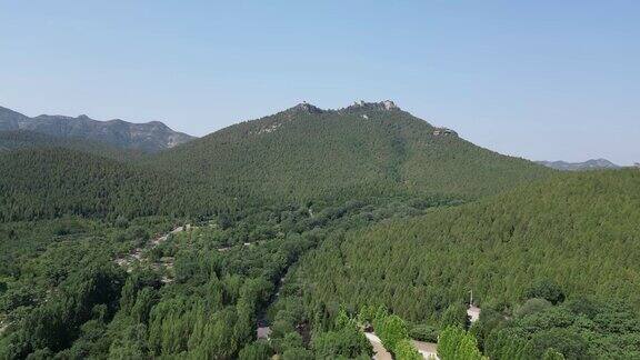 潍坊青州云门山5A景区航拍