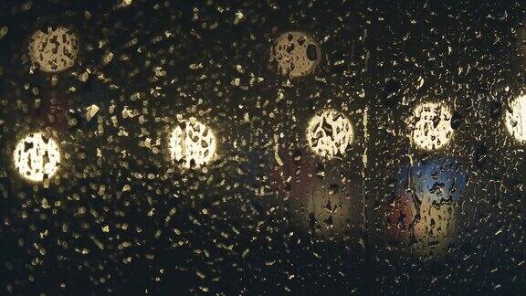 雨滴窗户4K 
