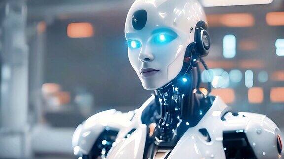 4K ai智能科技机器人