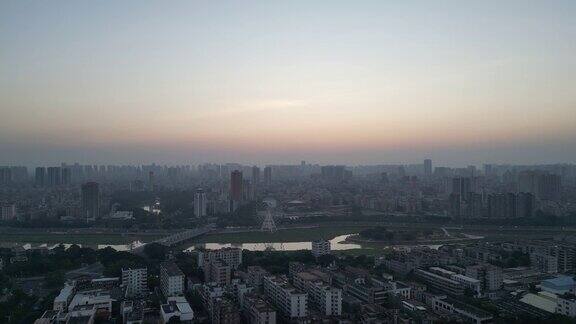 江门大景江门地标航拍