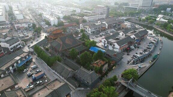 山东济宁东大寺航拍