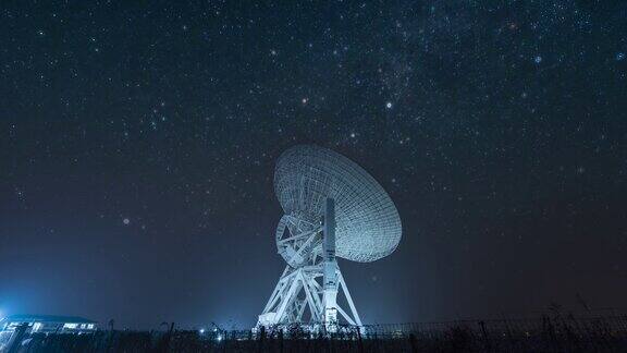 天马射电望远镜夜