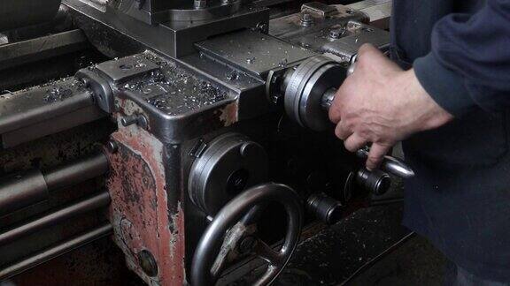 工厂机床切割模型机器