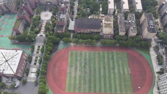 湖南株洲城市风光航拍