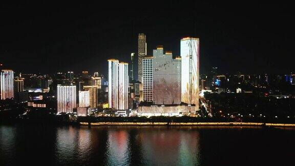 长沙五一商圈夜景