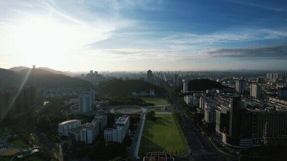 台州城市建设航拍