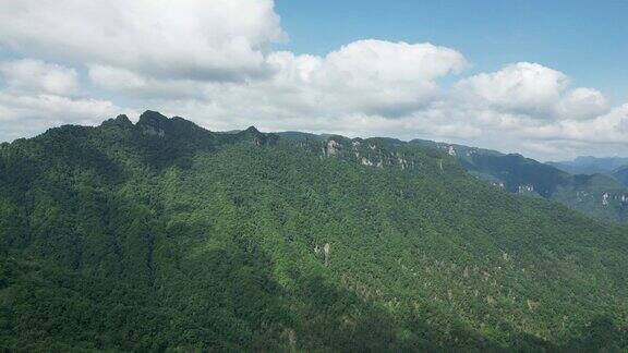 湖北神农架天燕景区航拍 