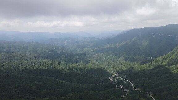 湖北神农架天燕景区4A景区航拍