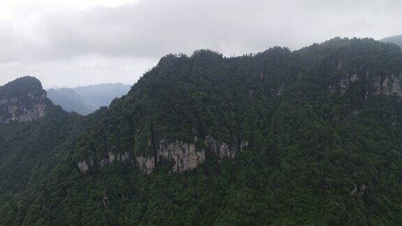 湖北神农架天燕景区4A景区航拍 