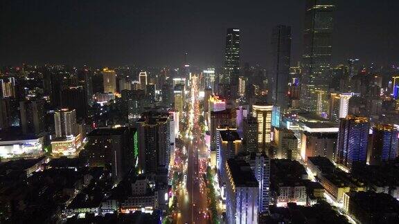 湖南长沙城市夜景