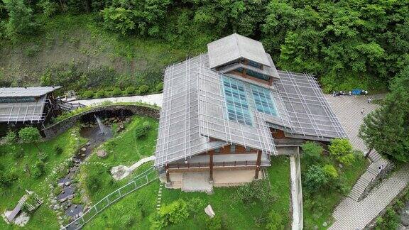 湖北神农架官门山景区航拍