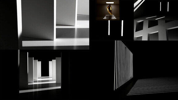 艺术空间概念建筑意境地产创意抽象光影变化