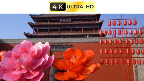忻州古城4K实拍