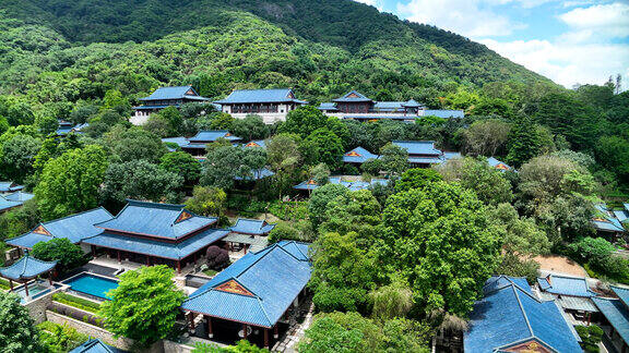航拍广州从都国际庄园 中国最好的现代庄园